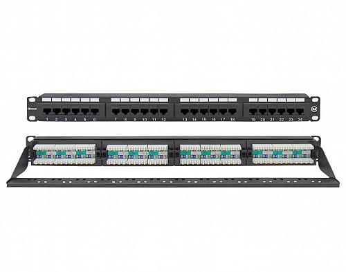 PATCH PANEL CAT6A UTP 24P 1U SFW