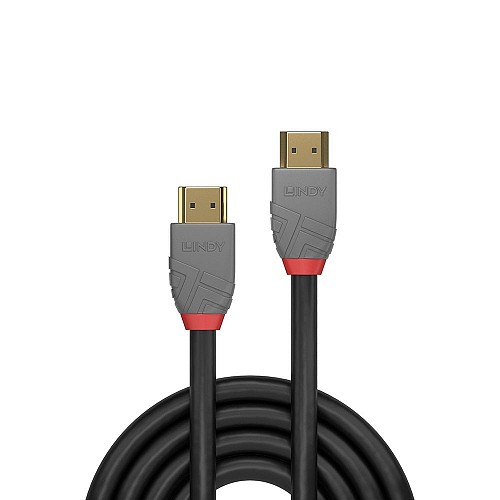 Lindy καλώδιο HDMI 2.0 3m (4096x2160@60Hz-18Gbps) Anthra Line 36964