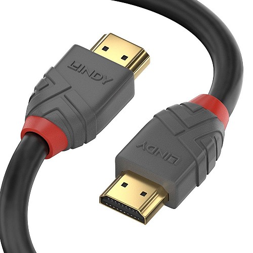 Lindy καλώδιο HDMI 2.0 3m (4096x2160@60Hz-18Gbps) Anthra Line 36964