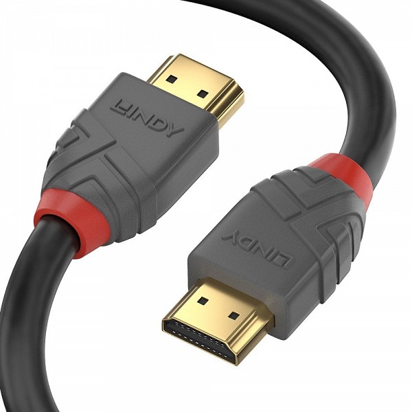Lindy καλώδιο HDMI 2.0 3m (4096x2160@60Hz-18Gbps) Anthra Line 36964