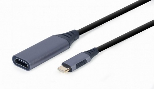 Cablexpert USB Type-C to HDMI display adapter space grey A-USB3C-HDMI-01