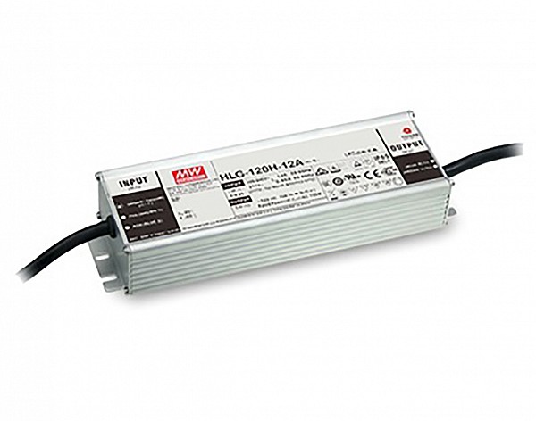 ΤΡΟΦΟΔΟΤΙΚΟ LED 120W/12VDC/10A IP67 DIM. HLG120H-12B MEAN WELL