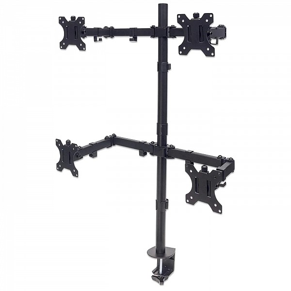 Manhattan Βραχίονας Γραφείου για 4 οθόνες 13-32 (4x8kg) 461566