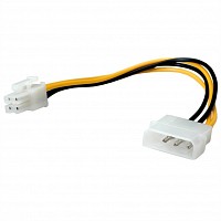 ROLINE Internal Power Cable 4-pin HDD/ ATX12V-P4 4-pin Power 0.15m 11.03.1019