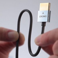 Lindy CROMO καλώδιο HDMI 1m (3840x2160@60Hz) Slim Line High Speed 41671