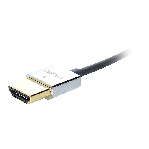 Lindy CROMO καλώδιο HDMI 1m (3840x2160@60Hz) Slim Line High Speed 41671