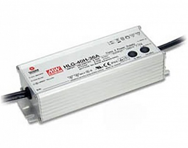 ΤΡΟΦΟΔΟΤΙΚΟ LED 40W/30VDC/1.34A IP65 HLG40H-30A MEAN WELL