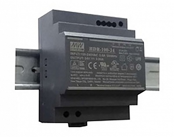 ΤΡΟΦΟΔΟΤΙΚΟ ΡΑΓΑΣ 85.2W/12V/7.1A ULTRA SLIM HDR100-12 MEAN WELL