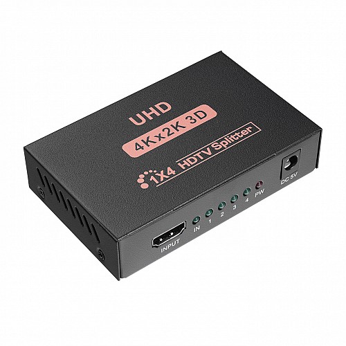 Hytech SPLITTER HDMI 4 Port 4K2K@30 FPS HY-LU4
