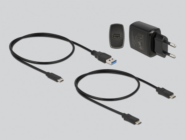 Delock M.2 Docking Station for 2 x M.2 NVMe PCIe SSD with Clone function 64177
