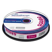 MediaRange CD-R 80 700MB 52x Cake Box x 10 (MR214)