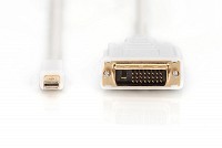 DIGITUS ΚΑΛΩΔΙΟ MINI DISPLAY PORT/DVI 2m AK-340305-020-W