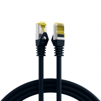 EFB RJ45 Patch cable S/FTP Cat.6A LSZH black 5m MK7001.5B