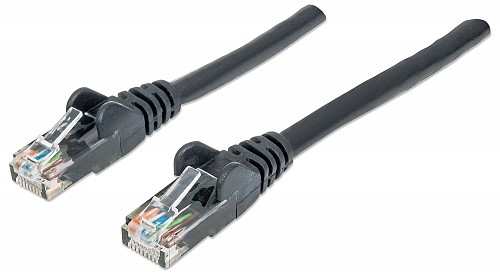 Intellinet Network Cable Cat6 UTP 1m Black 342049