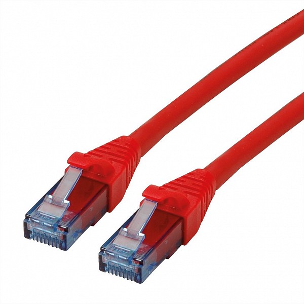 Roline UTP Cat6a Κοκκινο Component Level LSOH snagless 5m 21.15.2715