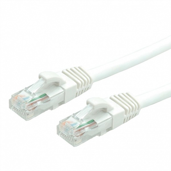 Value UTP 5m Cat6a Λευκό snagless 21.99.1475