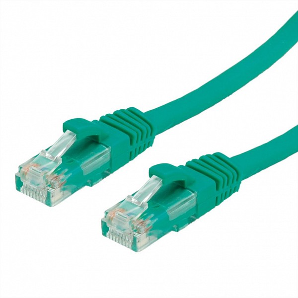 Value UTP 1.5m Cat6a Πράσινο snagless 21.99.1483