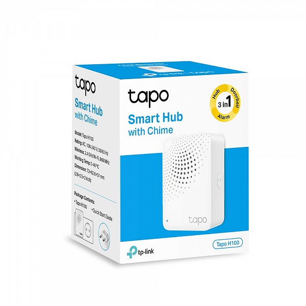 Tp-Link Smart IoT Hub with Chime Tapo H100