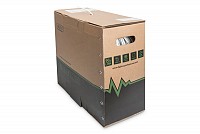 Digitus SFTP 305m Cat7 Μονόκλωνη LSOH (600MHz) DK-1743-VH-305-MF-W