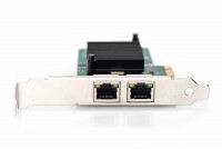 Digitus PCI EXPRESS ΔΙΚΤΥΟΥ 2 x Gigabit 1000Mbps LAN & LP DN-10132