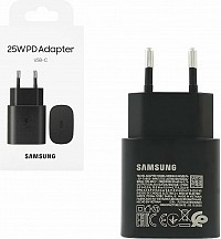 Samsung Travel Adapter USB-C 25W  black (EP-TA800NBEGEU) (SAMEP-TA800NBEGEU)
