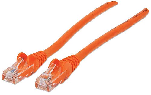 Intellinet UTP 1m Cατ6 Πορτοκαλί 342247