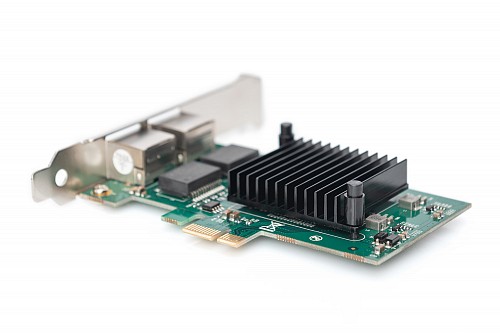 Digitus PCI EXPRESS ΔΙΚΤΥΟΥ 2 x Gigabit 1000Mbps LAN & LP DN-10132