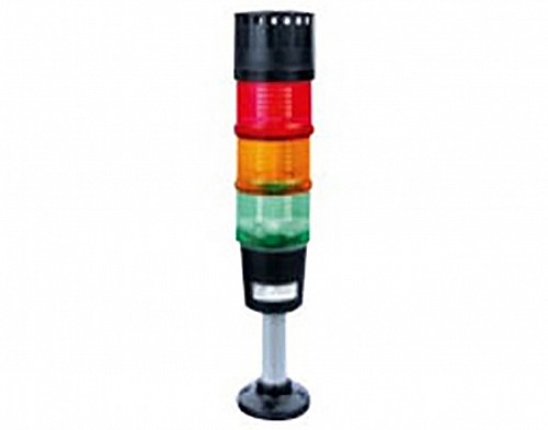 ΠΥΡΓΟΣ LED ΣΤΑΘΕΡΟΣ ΜΕ BUZZER 24VAC/DC Φ60 ΚΟΚΚΙΝΟΣ/ΠΡΑΣΙΝΟΣ/ΠΟΡΤΟΚΑΛΙ Q31 AUER