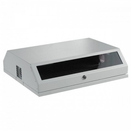 Mirsan Επίτοιχη καμπίνα SLIMLINE (3U Vertical + 2U Horizontal) LIGHT GREY SLM.02