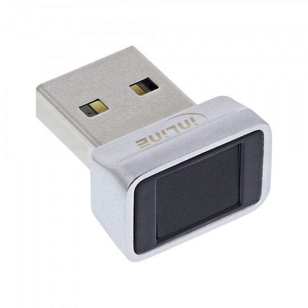 InLine® USB Fingerprint Scanner / Reader Windows Hello compatible 41360C