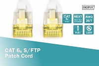 DIGITUS SFTP 30m Cat6a LSOH snagless DK-1644-A-300