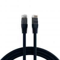 EFB UTP 0.5m Cat6 μαύρο K8100SW.0,5