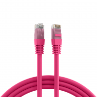 EFB RJ45 Patch cable U/UTP Cat.6 PVC CCA magenta - K8100MA.0.25