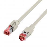 EFB RJ45 Patch cable S/FTP Cat.6A TM21 Dätwyler 7702 20m grey 10G 500MHz K8708GR.20