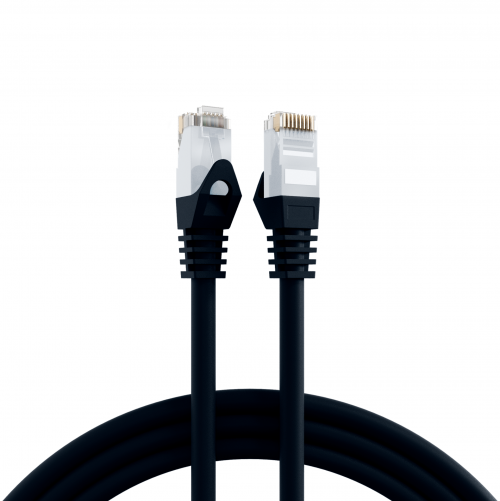 EFB UTP 0.25m Cat6 μαύρο K8104SW.0,25