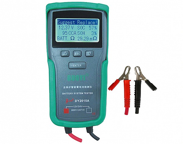 ΜΕΤΡΗΤΗΣ ΜΠΑΤΑΡΙΑΣ ΨΗΦΙΑΚΟΣ ΜΟΛΥΒΔΟΥ 12/24V DY2015Α DYI