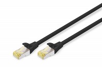 Digitus SFTP 5m Cat6a Μαυρο LSOH snagless DK-1644-A-050/BL