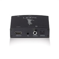 Lindy HDMI AUDIO EXTRACTOR 4K with bypass 38167