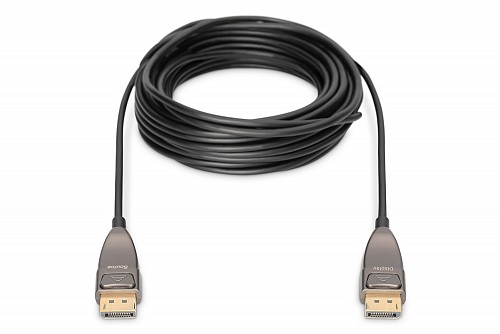 Digitus καλώδιο DisplayPort 20m v1.4 Hybrid Fiber Optic 8K/60Hz (AOC) AK-340107-200-S