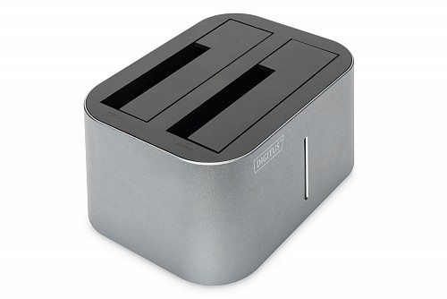 DIGITUS 2.5"/3.5" USB 3.0 Dual SATA HDD Docking Station DA-71540-1