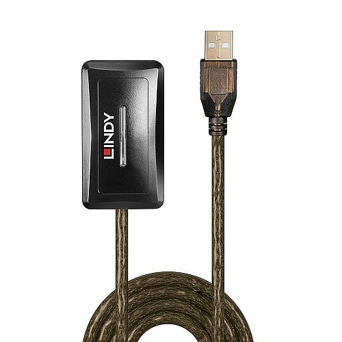 Lindy USB 2.0 repeater cable 10m with HUB 4P 42635