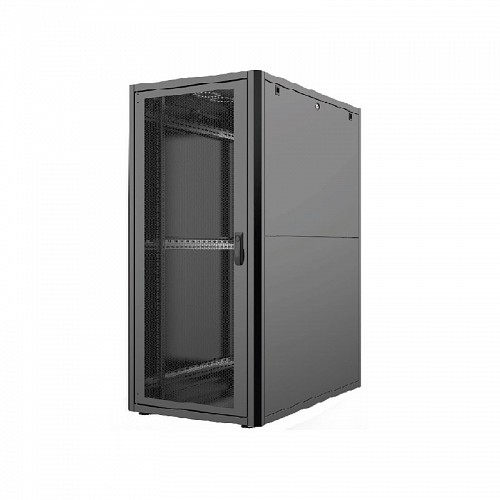 Επιδαπέδια καμπίνα 26U 60cm Χ 120 cm,1 FRONT 2 REAR Διάτρητες GTN26U6120.01.PRF63