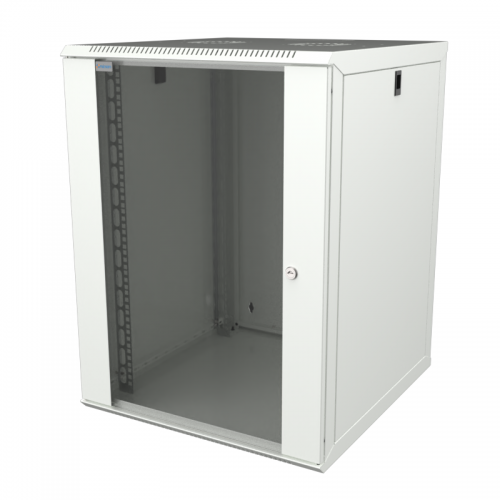 Mirsan Επίτοιχη COM ΒΟΧ wall 16U με βάθος 600mm LIGHT GREY - WTC16U60MN.02