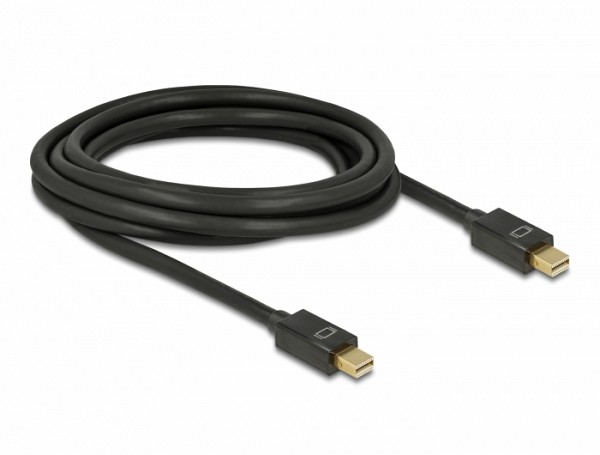 Delock Cable Mini DisplayPort 1.2 male > Mini DisplayPort male 4K 60 Hz 3 m 83476