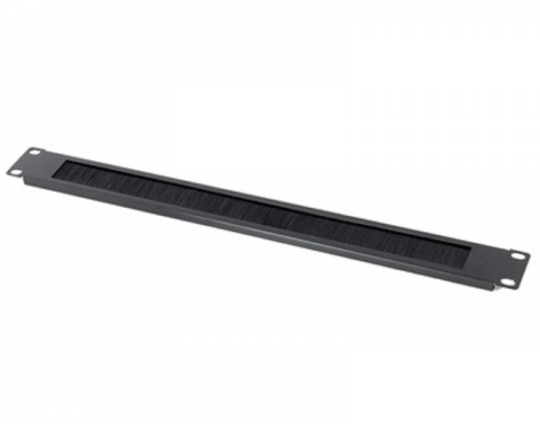 PANEL RACK 1U ΜΕ ΒΟΥΡΤΣΑ ΓΙΑ ΕΠΙΔΑΠΕΔΙΟ RACK MS DATEUP