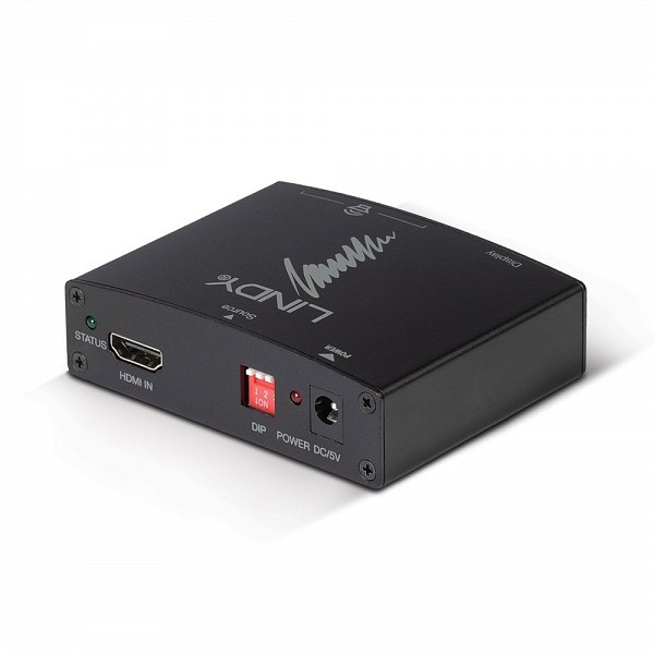 Lindy HDMI AUDIO EXTRACTOR 4K with bypass 38167