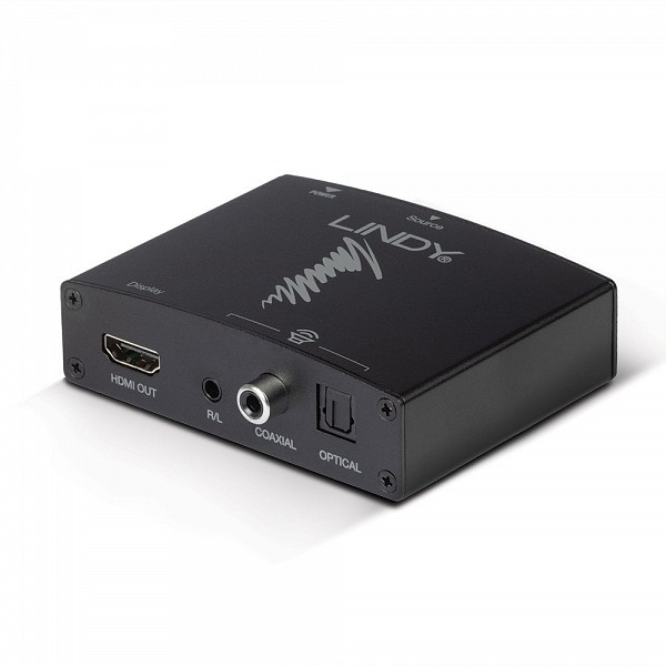 Lindy HDMI AUDIO EXTRACTOR 4K with bypass 38167