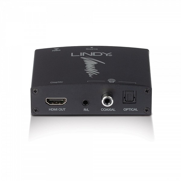 Lindy HDMI AUDIO EXTRACTOR 4K with bypass 38167
