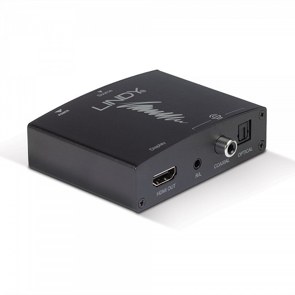 Lindy HDMI AUDIO EXTRACTOR 4K with bypass 38167