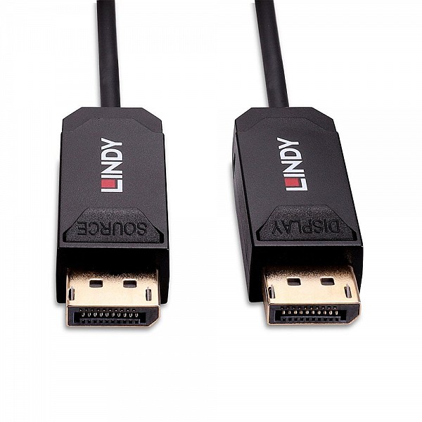 Lindy ΚΑΛΩΔΙΟ DISPLAY PORT 2.0 Hybrid Fiber Optic 50m 38525